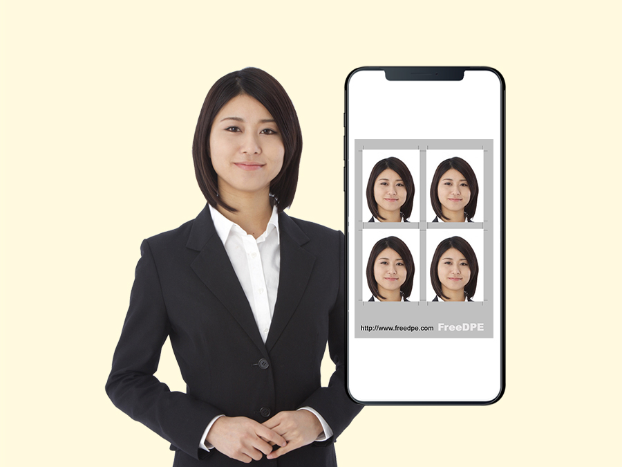 FreeDPE スマホで証明写真